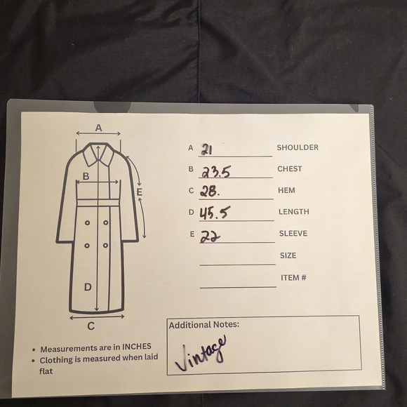 Logistik Black Nylon Trench Coat – Size 36 Regular - Picture 6 of 6